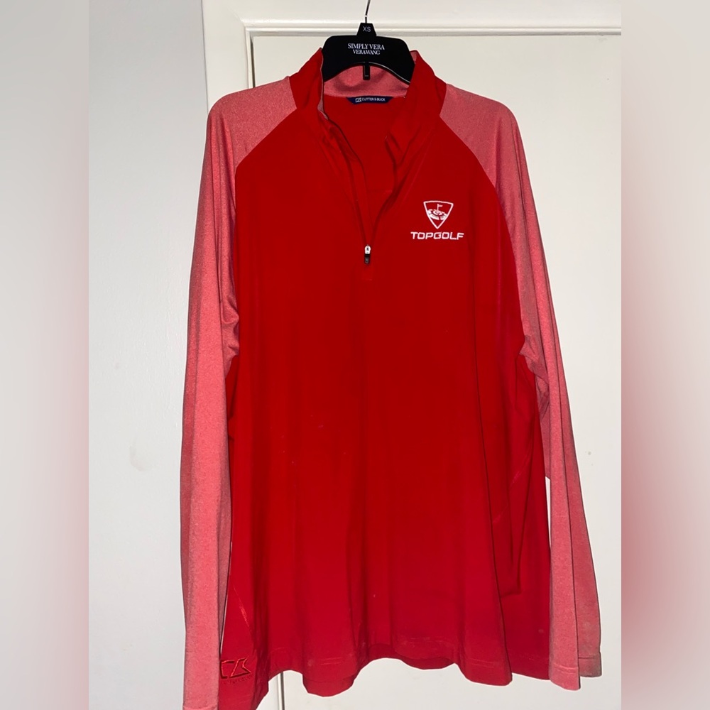 Men’s XXL tall, Cutter & Buck, TopGolf 1/4 zip pullover
